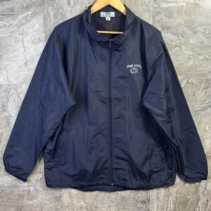 Navy blue Penn State windbreaker jacket Men's XL Tall